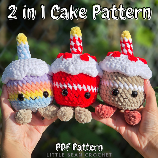 2 in 1 Cake Pattern
