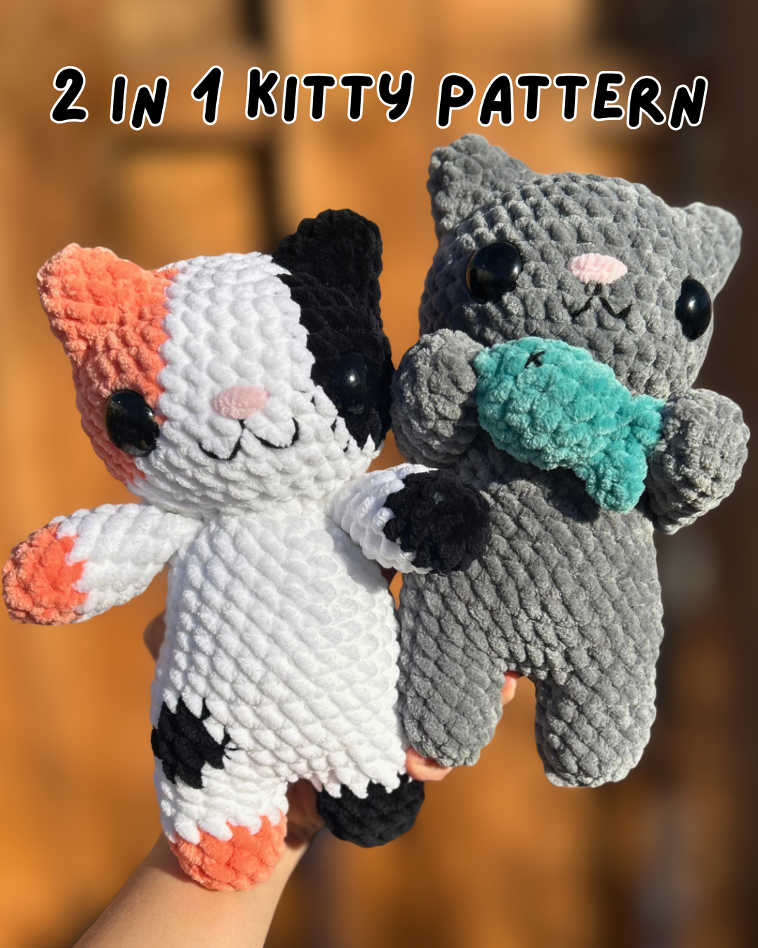 2 in 1 Kitty Pattern